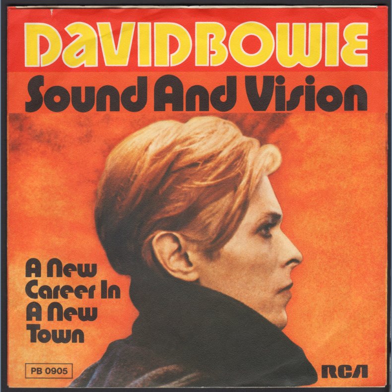 Sound And Vision - Original 1977 German RCA Victor label 2-track 7" Single