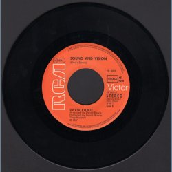 Sound And Vision - Original 1977 German RCA Victor label 2-track 7" Single