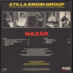 Naz&aacute;r - Original 1982 Danish label 6-track LP