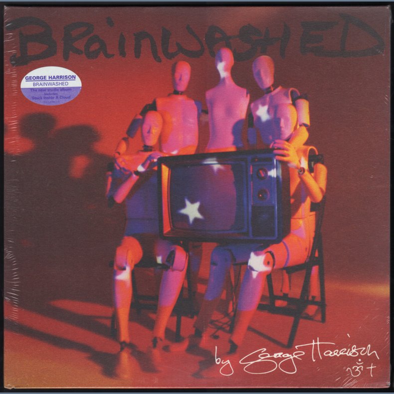 Brainwashed - Original 2002 UK Parlophone label 12-track LP