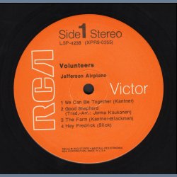 Volunteers - Original 1969 US RCA Victor 10-track LP