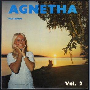 Agnetha Fältskog Vol. 2 - Original 1969 Swedish Cupol label 12-track LP - Blue Labels