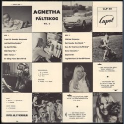 Agnetha F&auml;ltskog Vol. 2 - Original 1969 Swedish Cupol label 12-track LP - Blue Labels