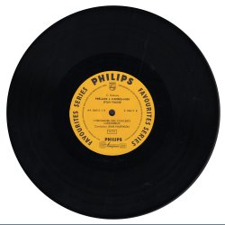 Pr&eacute;lude &Agrave; L'Apr&egrave;s-midi D'Un Faune / L'Apprenti Sorcier - 1954 Danish/Dutch Philips label 10"