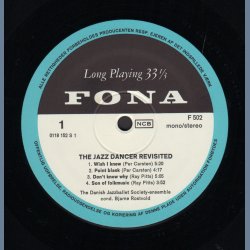 The Jazz Dancer "Revisited" - Original 1971 Danish Fona label 8-track LP