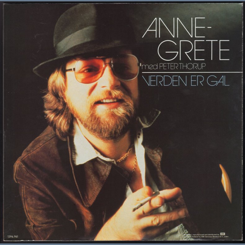 Verden Er Gal - 1987 Danish EMI label 10-track LP