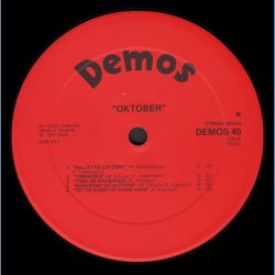 Oktober - Original 1977 Danish Demos label 10-track LP - Incl. Booklet