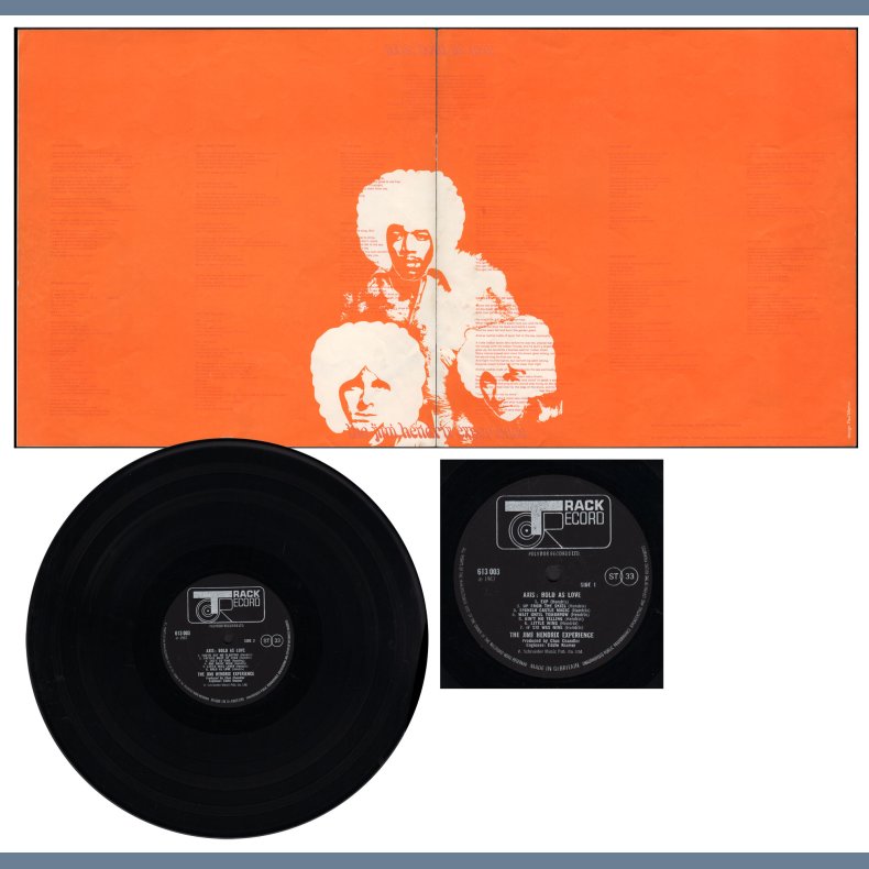 Axis: Bold As Love - Original 1967 UK Track Record 13-track 1st Pressing Stereo LP