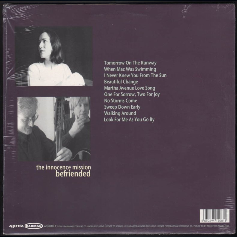 Befriended - Original 2003 US Agenda label 10-track LP