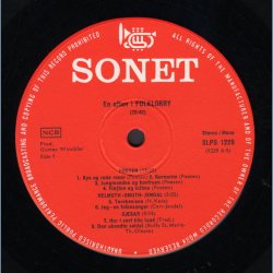 En aften i Folk Lorry - Original 1966 Danish Sonet label 17-track 1st pressing LP