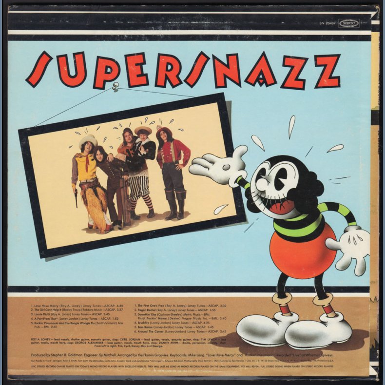 Supersnazz - Original 1969 US Epic label 12-track Stereo LP