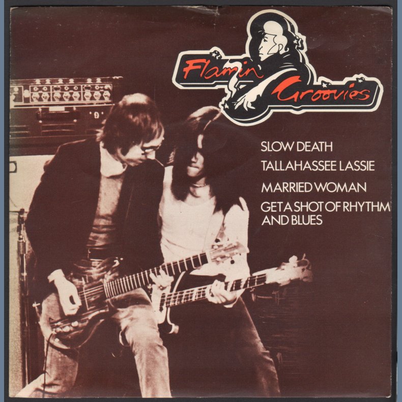 Slow death/Talahasie Lassie b/w Married Woman/Get a shot of rythm blues - 1976 UK 4-track 7" EP