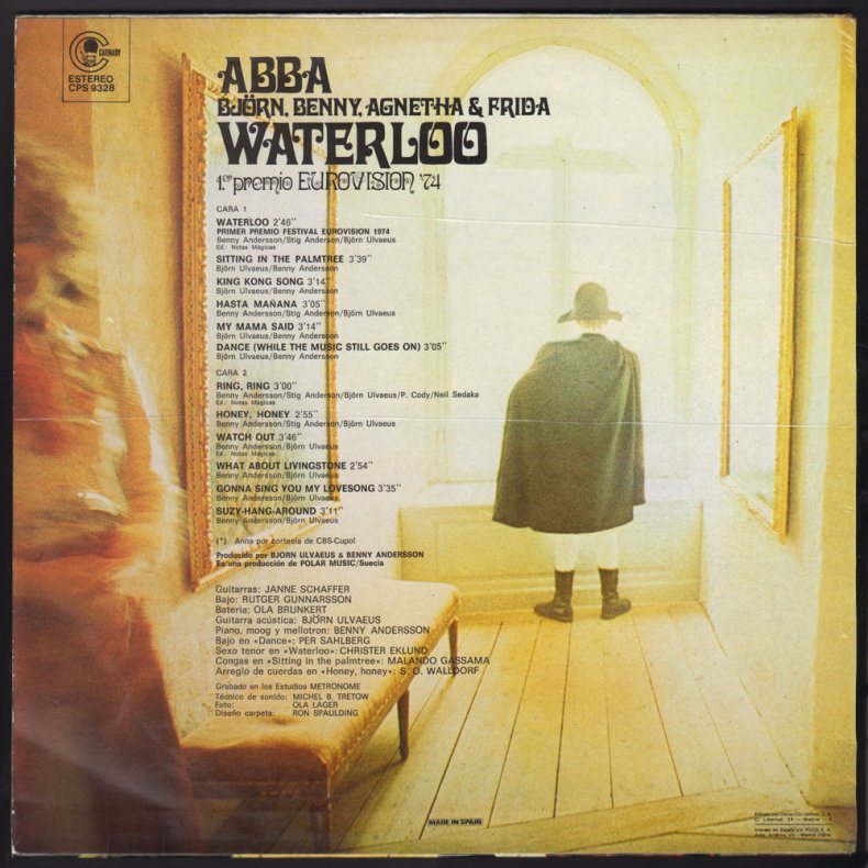 Waterloo - Original 1974 Spanish Carnaby label 12-track LP