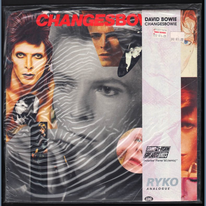 ChangesBowie - 1990 US Ryko Analogue label 'Sound + Vision' Issue Audiophile Clear 2LP Vinyl Set