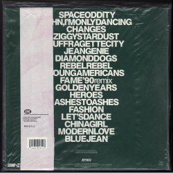 ChangesBowie - 1990 US Ryko Analogue label 'Sound + Vision' Issue Audiophile Clear 2LP Vinyl Set