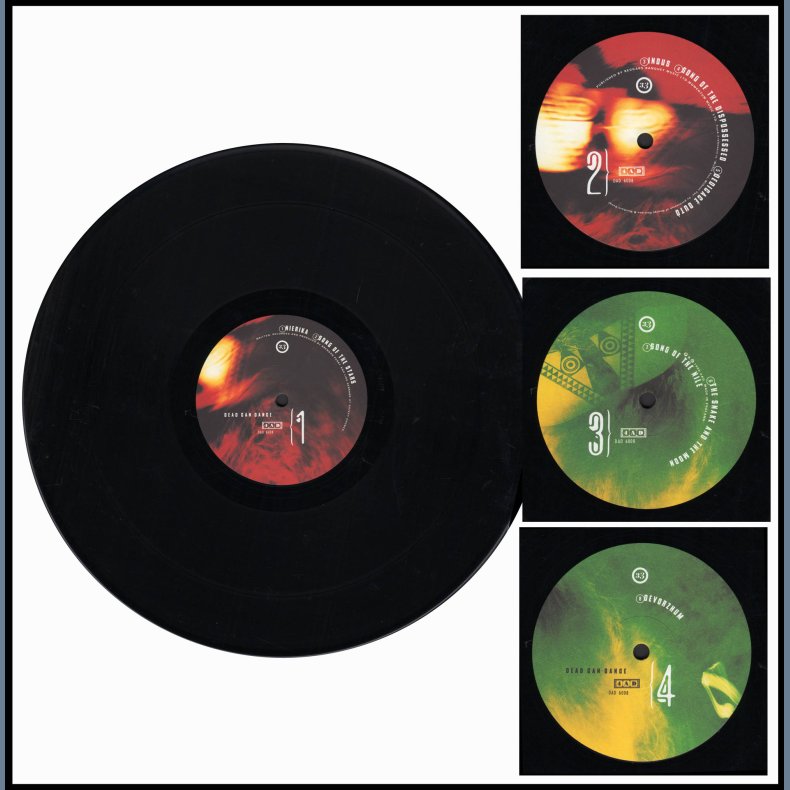 Spiritchaser - Original 1996 UK 4AD label 8-track 2LP Set