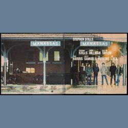 Manassas - Original 1972 UK Atlantic label 22-track LP - Incl. Poster