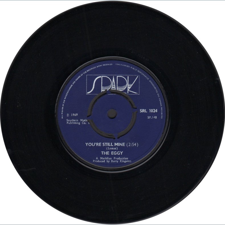 Youre Still Mine b/w Hookey - Original 1969 UK Spark label 2-track 7" Single