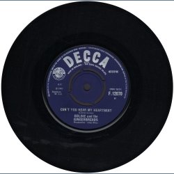 Can't you hear my heartbeat b/w Little boy - Original 1965 Danish 2-track 7" Single