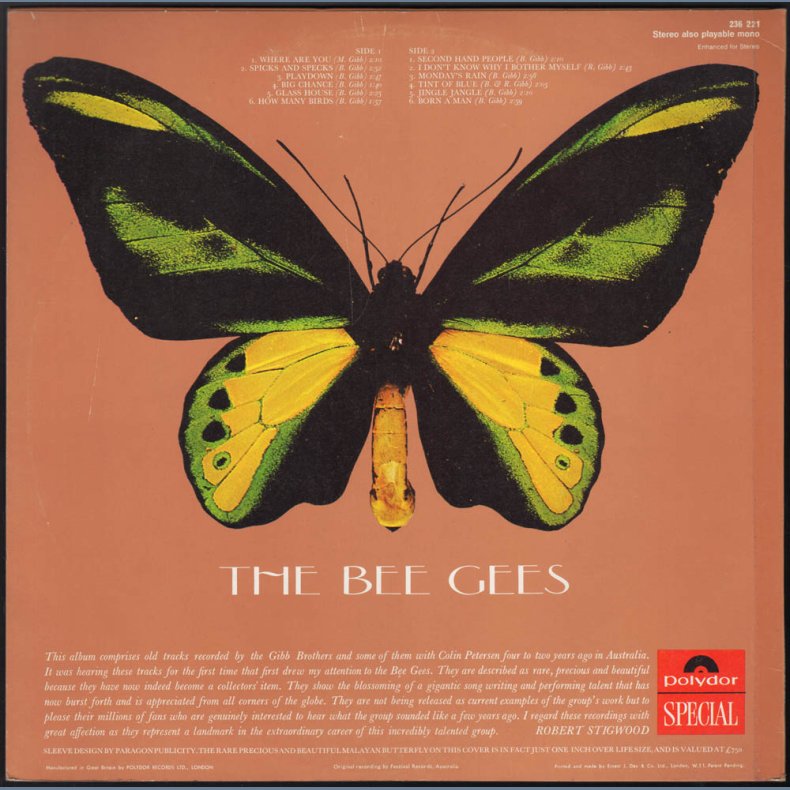 Rare, Precious &amp; Beautiful - Original 1967 UK Polydor label 12-track Stereo LP