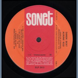 Dansk Beat - Original 1975 UK pressed Sonet label 7-track LP