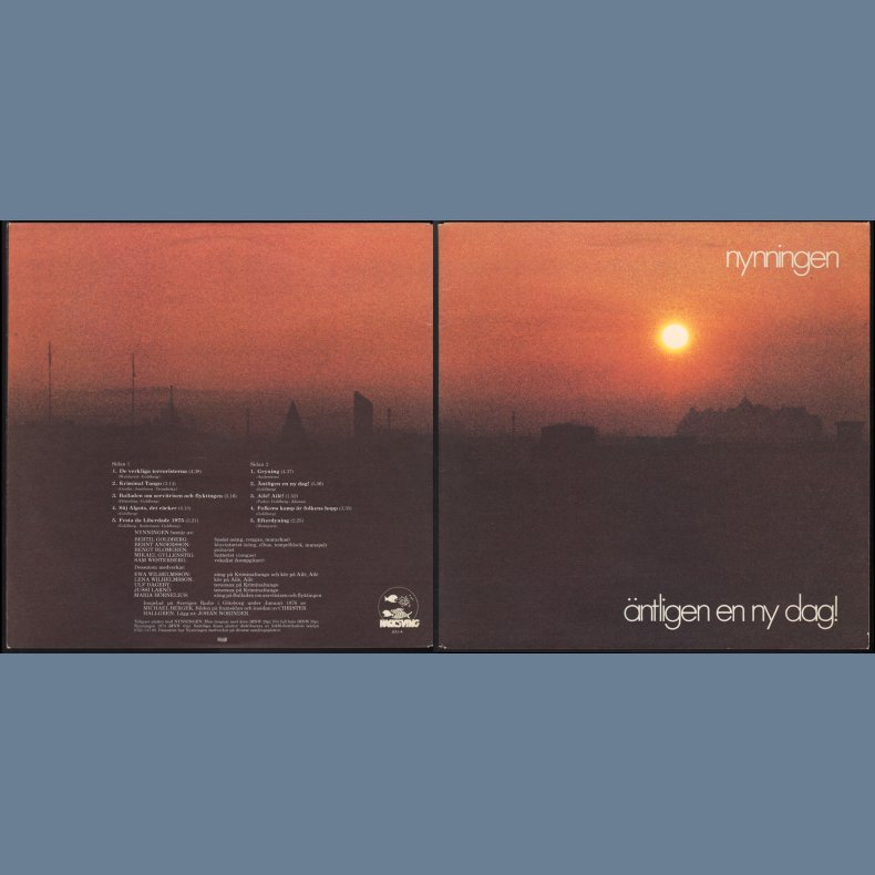 &Auml;ntligen En Ny Dag - Original 1976 Nacksving label 10-track LP