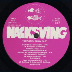 &Auml;ntligen En Ny Dag - Original 1976 Nacksving label 10-track LP