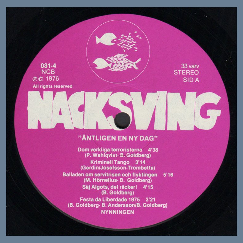 &Auml;ntligen En Ny Dag - Original 1976 Nacksving label 10-track LP