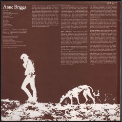 Anne Briggs - Original 1971 UK Topic label 13-track Vinyl LP