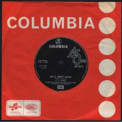 We'll meet again b/w Clown Shoes - Original 1972 UK Columbia label 2-track 7" single