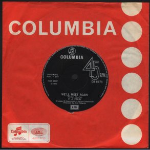 We'll meet again b/w Clown Shoes - Original 1972 UK Columbia label 2-track 7