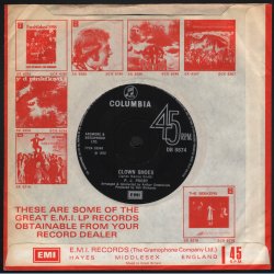 We'll meet again b/w Clown Shoes - Original 1972 UK Columbia label 2-track 7" single