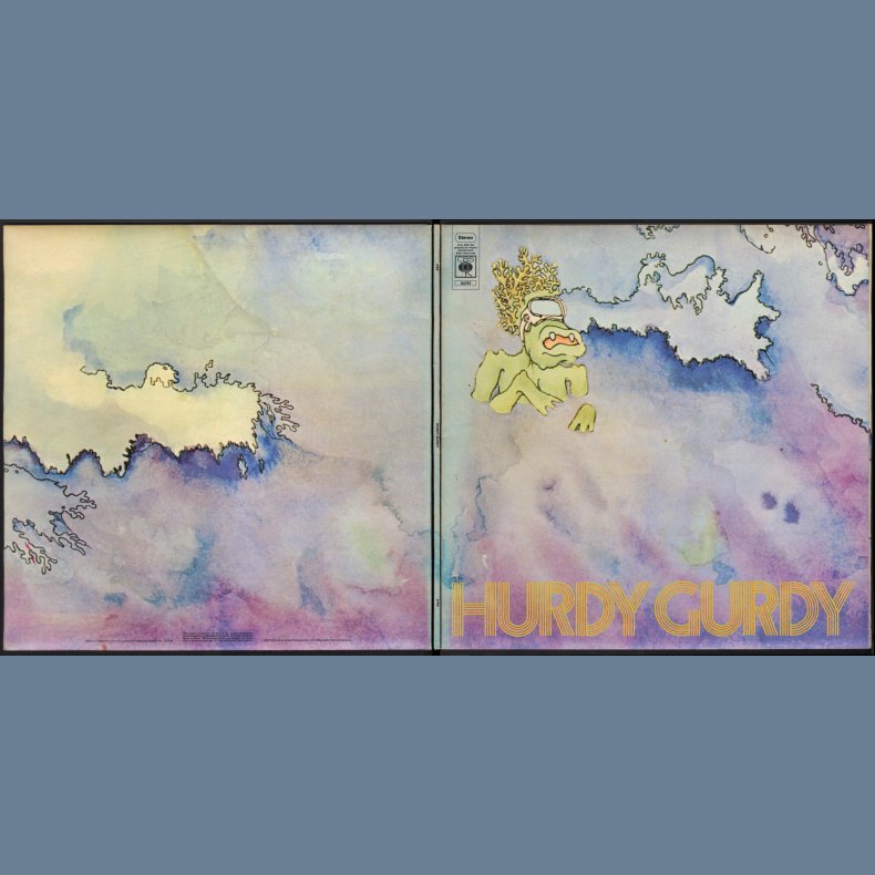 Hurdy Gurdy - Original 1972 UK CBS label 1st Issue 8-track LP