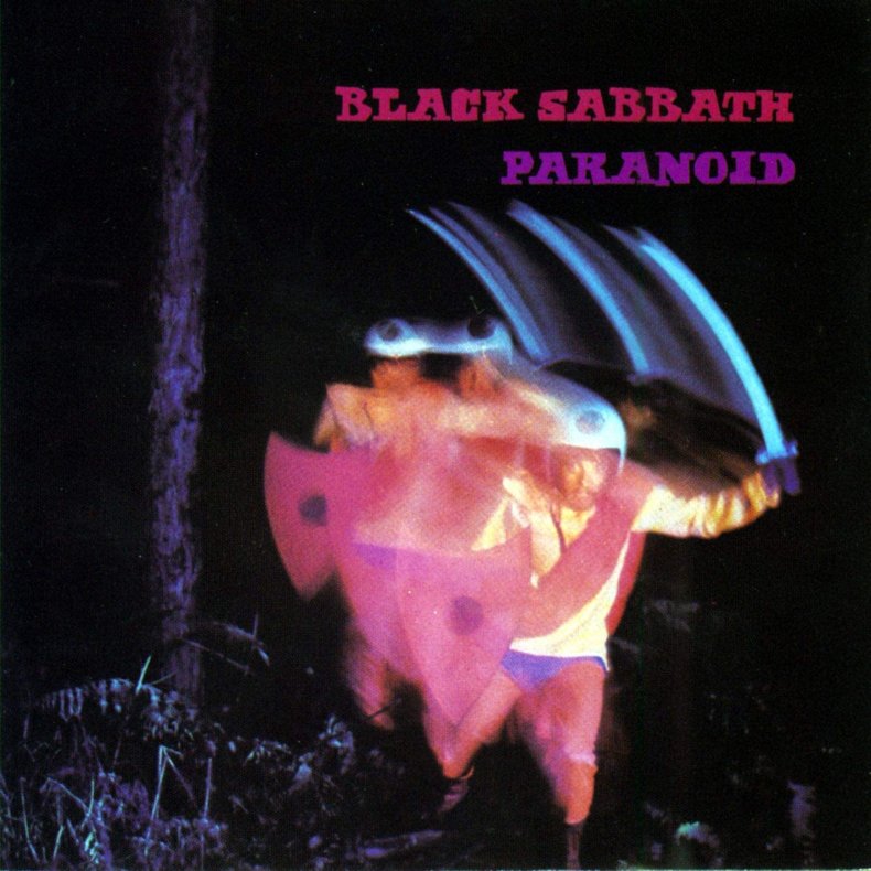 Paranoid - 2015 European Sanctuary label 180 gram 8-track LP Reissue