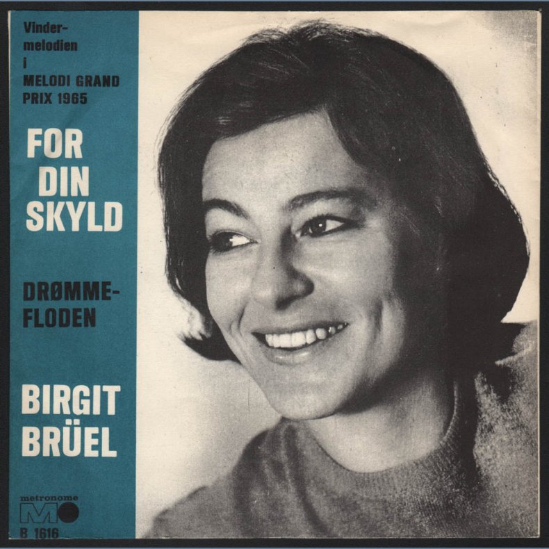 For din skyld b/w Drmme floden - Original 1965 Danish Metronome label 2-track 7" Single