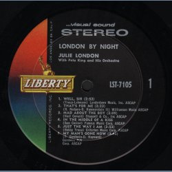 London By Night - 1960 US Liberty label 2nd pressing 12-track Stereo LP 