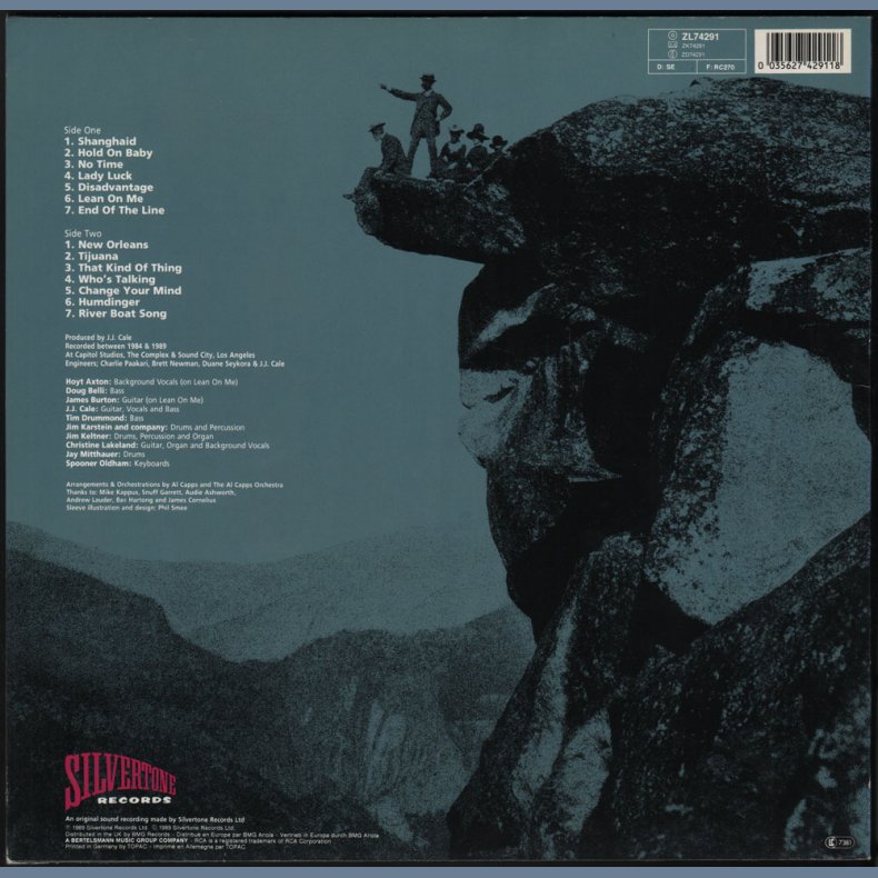 Travel-Log - Original 1989 German pressed Silvertone label 12-track LP