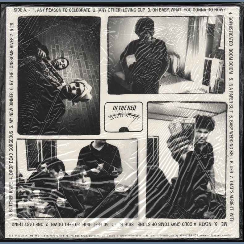 In A Paper Suit - Original 2001 US In The Red label 15-track LP