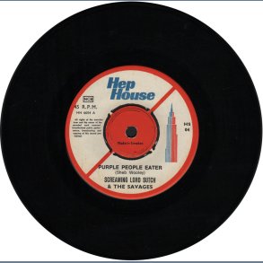 Purple people Eater b/w You don't care - Original 1966 Swedish Hep House label 2-track 7