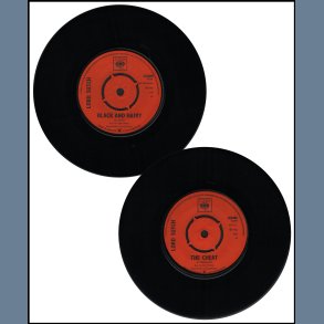 The Cheat b/w Black and Hairy - Original 1966 UK CBS label 2-track 7
