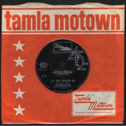 I'll Keep Holding On b/w No Time For Tears - 1965 UK Tamla Motown 2-track 7" Single