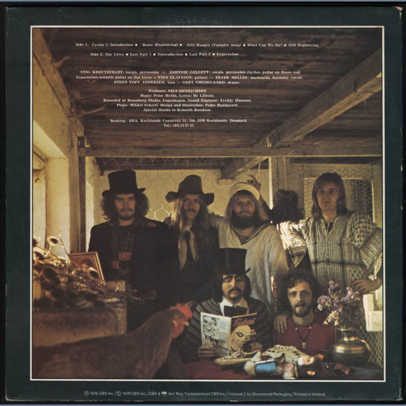 Pictures From Cyclus 7 - Original 1979 Dutch pressed Danish CBS label 8-track LP