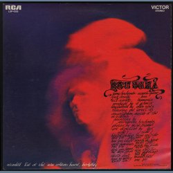 Hot Tuna - Original 1970 US RCA Victor label 9-track LP - Indianapolis Pressing