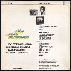 Save The Wail - Original 1979 UK Stiff label 10-track LP