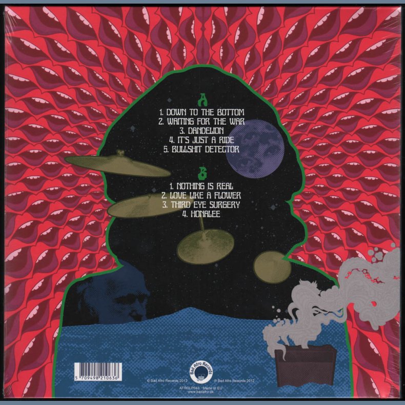 Third Eye Surgery - 2016 Danish Bad Afro label 9-track Full Album LP - White Vinyl
