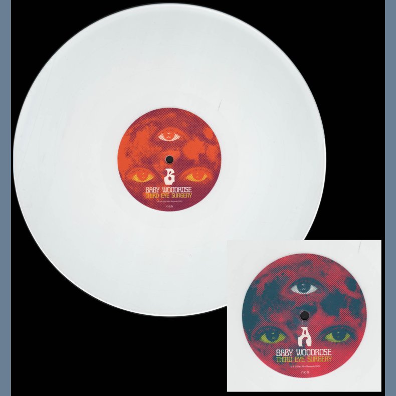 Third Eye Surgery - 2016 Danish Bad Afro label 9-track Full Album LP - White Vinyl