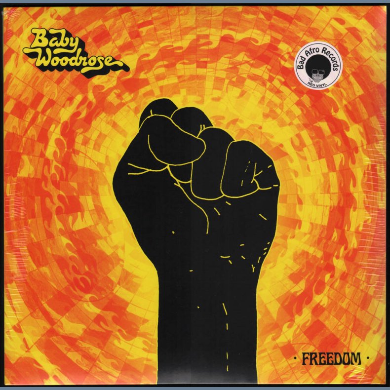 Freedom - 2016 Danish Bad Afro label 9-track Full Album LP - Red Vinyl Issue