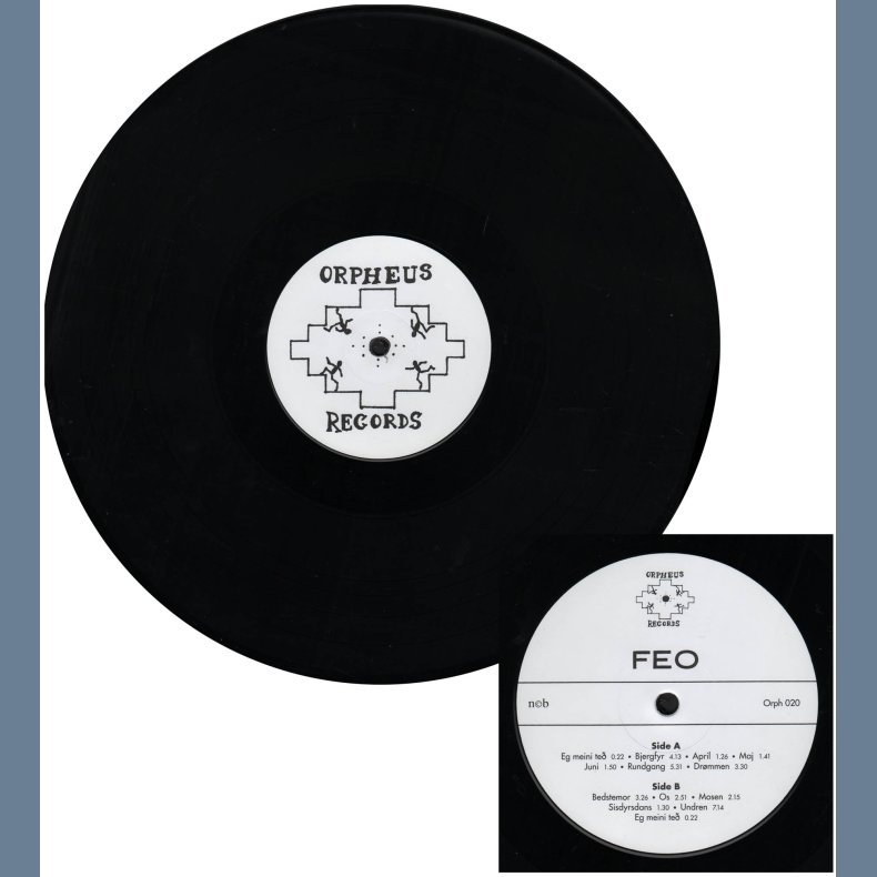 Eg Meini Ted - 2016 Danish Orpheus label 13-track LP