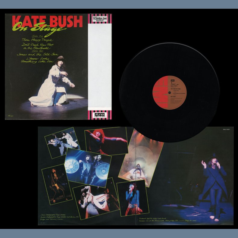 On Stage - Original 1979 Japanese Toshiba-EMI label 4-reack Live 12" EP
