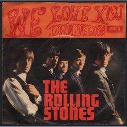 We Love You b/w Dandelion - Original 1967 Swedish Decca label 2-track 7" Single